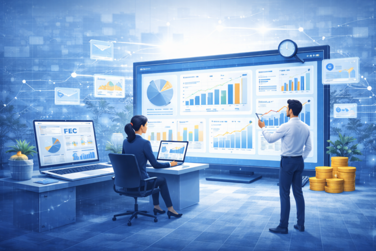 Tableau de bord Power BI utilisé par un expert-comptable pour analyser le fichier des écritures comptables (FEC) et piloter la performance financière